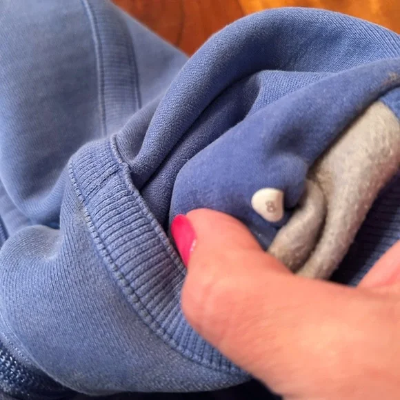 lululemon athletica Women's Blue Scuba Hoodie - Picture 3 of 8